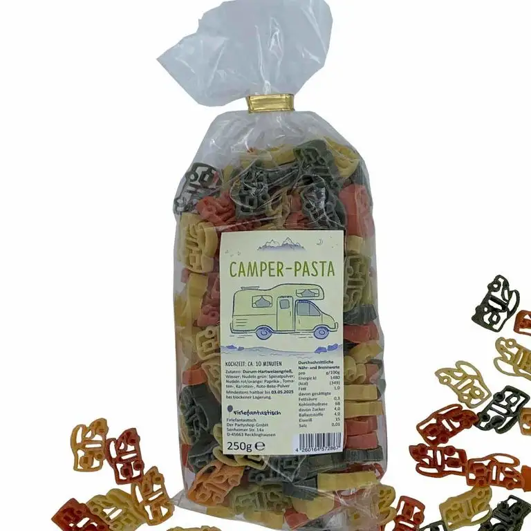 Wohnmobil-Nudeln 250 g // Wohnmobil Nudeln // 100% Hartweizengrieß