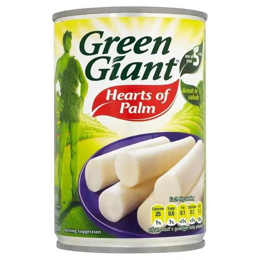 Green Giant Herzen von Palm (410g) - Packung mit 2
