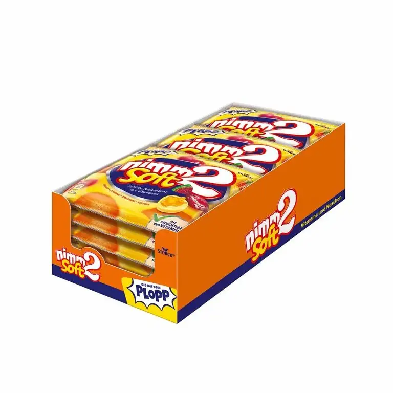 nimm2 soft (15 x 116g) / Kaubonbons mit Fruchtsaft & Vitaminen