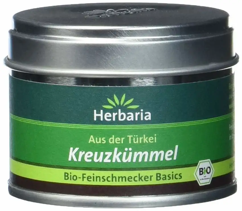 Herbaria Kreuzkümmel fein gemahlen, 1er Pack (1 x 25 g Dose) - Bio