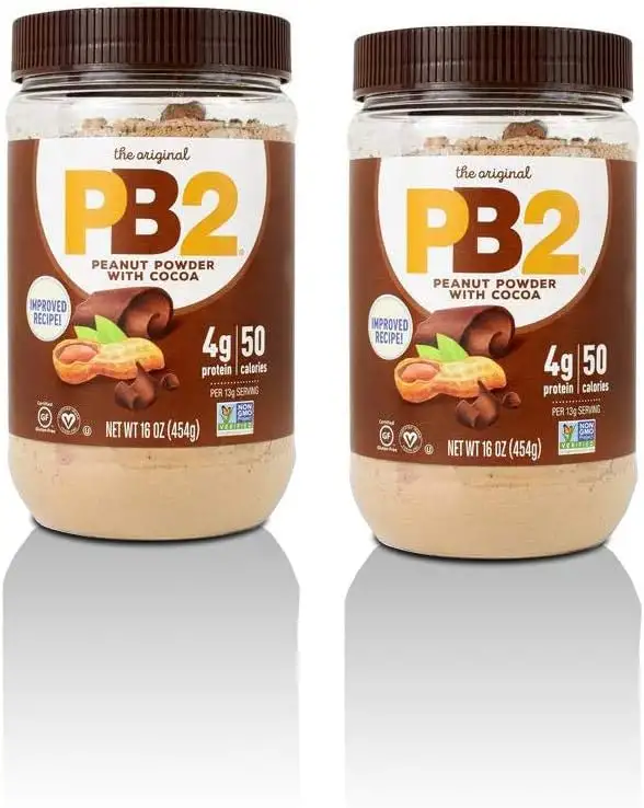 PB2 Chocolate Powdered Peanut Butter 908g (2 x 454g)