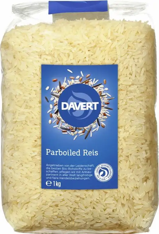 Davert Bio Parboiled Reis (1 x 1 kg)