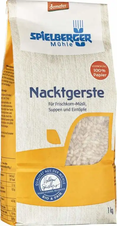 Spielberger Bio Nacktgerste, demeter (1 x 1 kg)