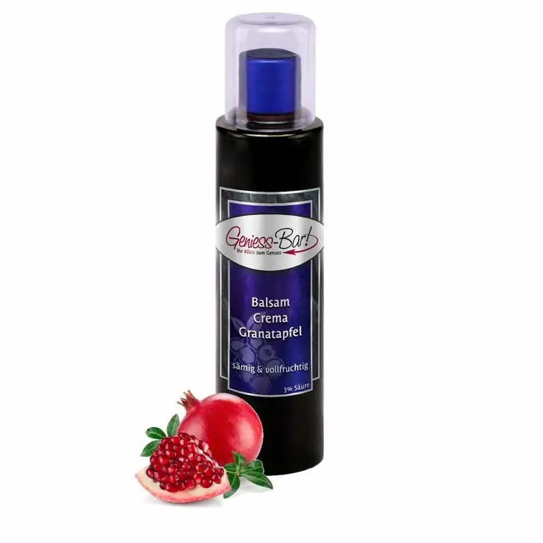 Balsamico Creme Granatapfel 0,26L 3%Säure mit original Crema di Aceto Balsamico di Modena IGP