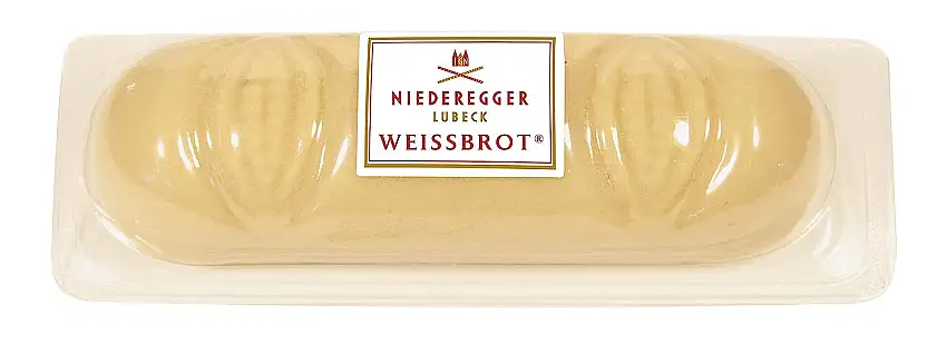 Niederegger Marzipan Weißbrot, 4er Pack (4x 125 g)