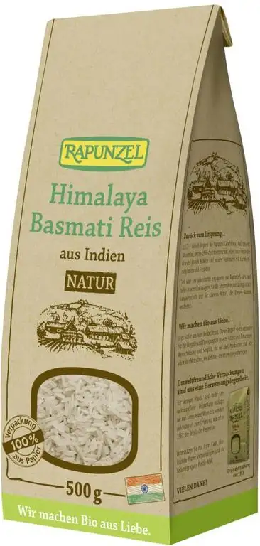 Rapunzel Bio Himalaya Basmati Reis natur (6 x 500 gr)