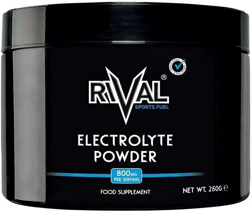 Rivale Sports Fuel Electrolyte Powder 250g Zuckerfrei, Vegan, Keto-freundlich - 312 Portionen pro Wanne