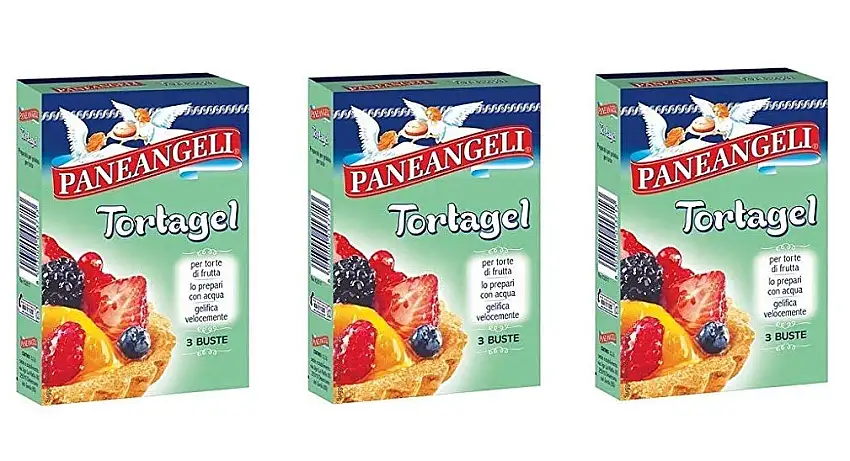 3x Paneangeli Torta-Gel Kuchen-Gel für Obstkuchen (3 Umschläge)