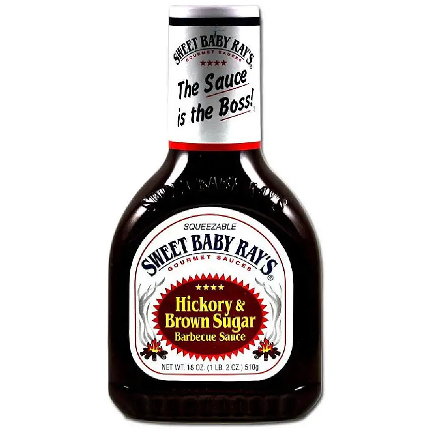 Sweet Baby Ray's Grillsauce – Hickory & Brown Sugar – Nettogewicht je 510 g – 2 Stück – 3 Stück