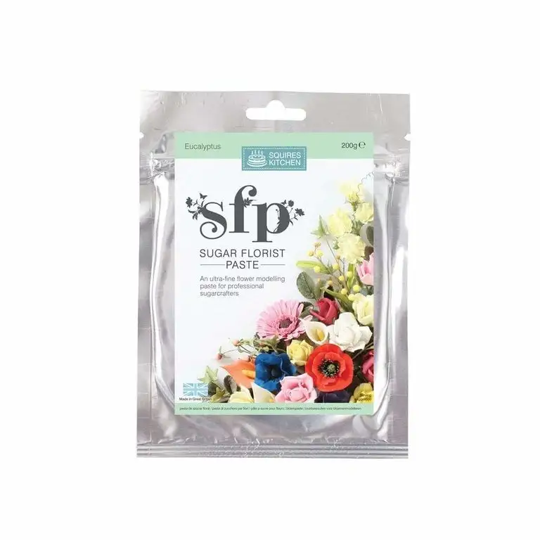 Squires Kitchen Zucker Florist Kleister SFP - Eukalyptus 200g