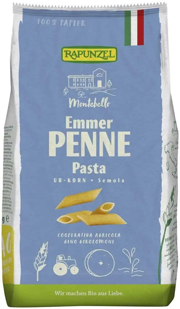 Rapunzel Bio Emmer-Penne Semola (1 x 500 gr)