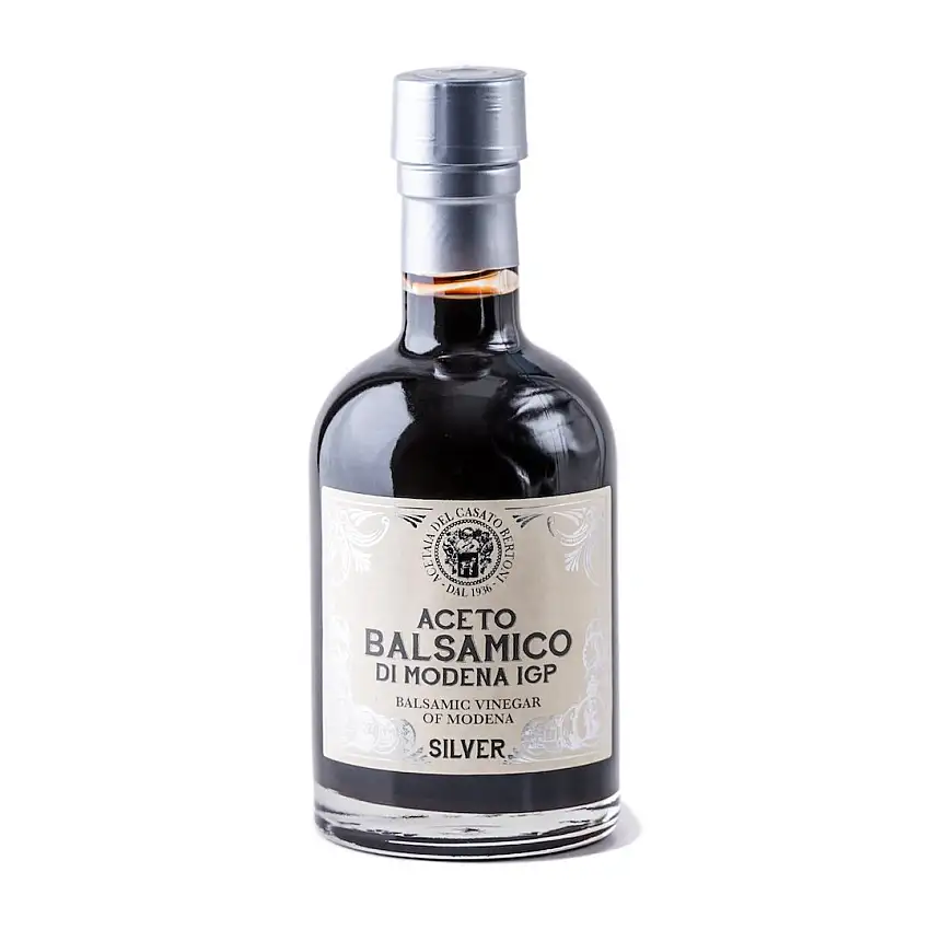Acetaia del Casato Bertoni Aceto Balsamico di Modena IGP Silber, circa 6 Jahre im Eichenfass gelagert (250ml)
