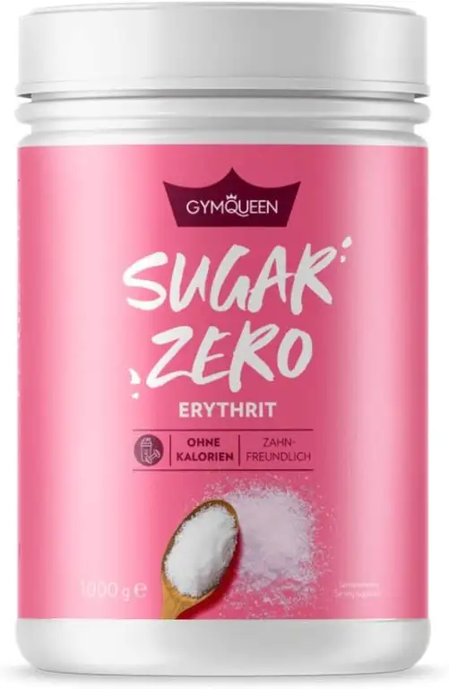 GymQueen Sugar Zero Erythrit (1000g)