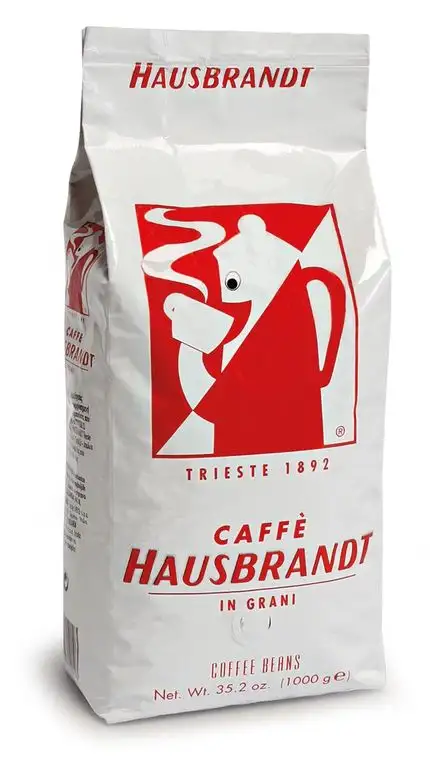 Hausbrandt Kaffee Espresso - Qualita Rossa, 1000g Bohnen