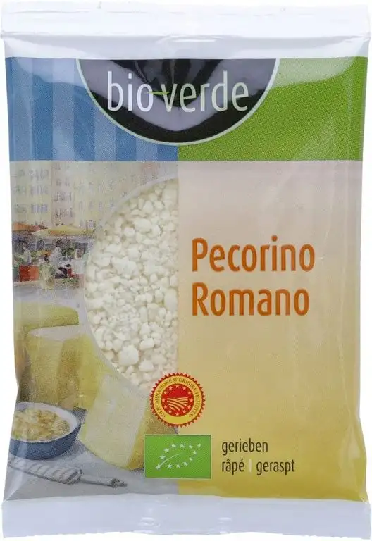 bio-verde Bio Pecorino Romano Originale D. O. P. gerieben (6 x 40 gr)