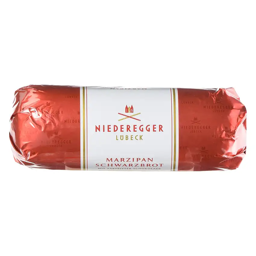 Niederegger Marzipan Schwarzbrot, 3er Pack (3 x 125 g)