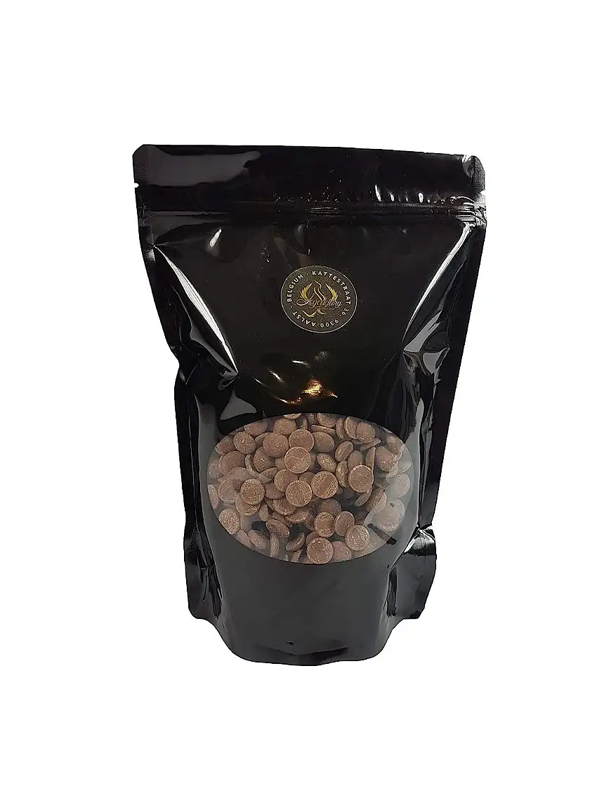 Legendary und Callebaut CALLETS MILCH 1 kg - Original belgische Schoko Drops, für Schokoladen-Fondue und Schoko-Brunnen, Ganache, Glasur, zum Trinken usw.