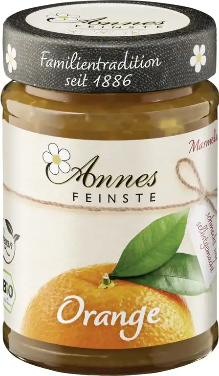 Annes Feinste Bio Bio Orangen Marmelade (1 x 225 gr)