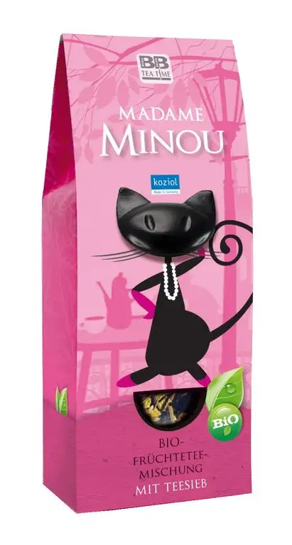 Bull & Bear Bio Bio-Tee Madame Minou mit Teesieb (1 x 75 gr)