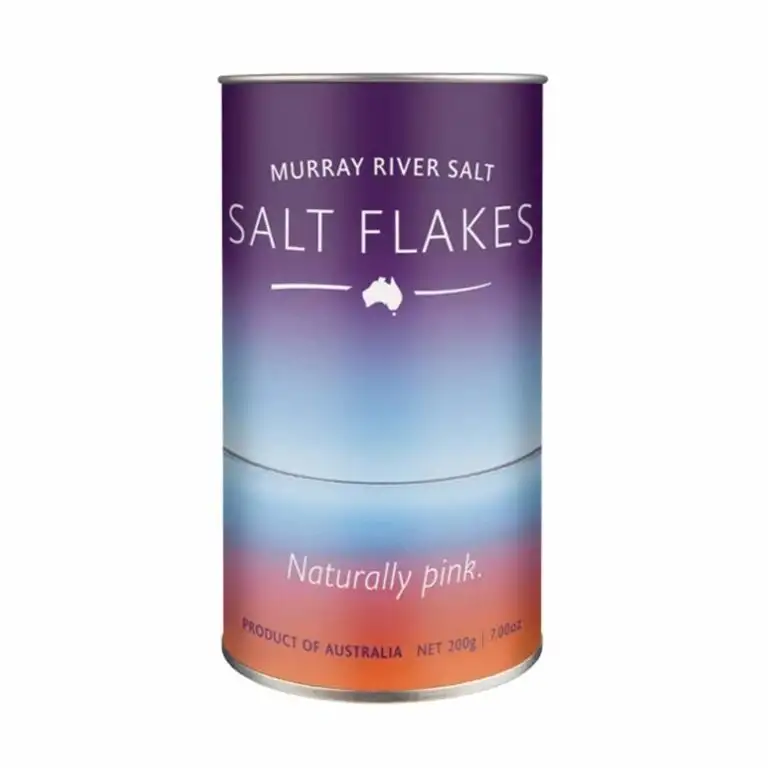 Murray River Pinke Salzflocken Salz, 200 gramm