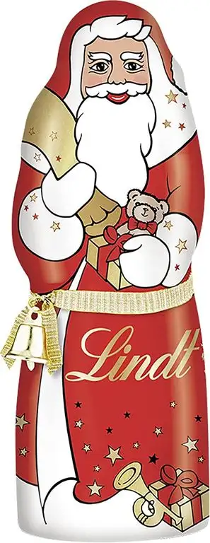 Lindt Weihnachtsmänner Vollmilchschokolade, 3er pack (3 x 70g)