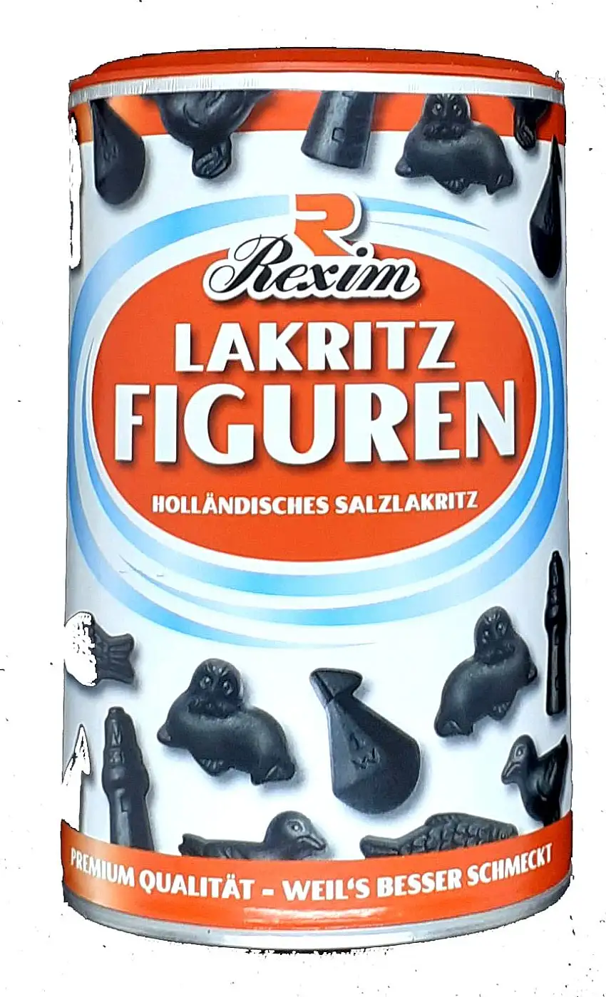 Rexim Lakritz Figuren 250g Dose