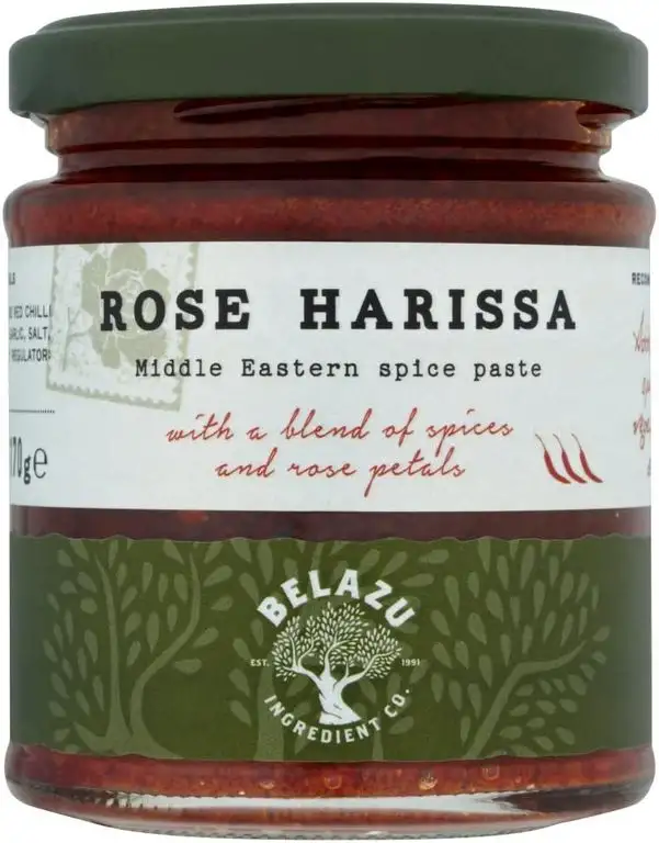 Belazu Rose Harissa (Würzmittel) 170 g (Packung von 2)