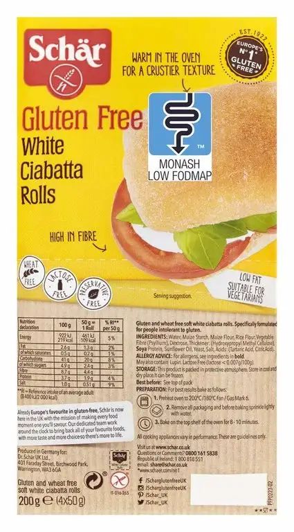 Schär Ciabatta glutenfrei, 200 g