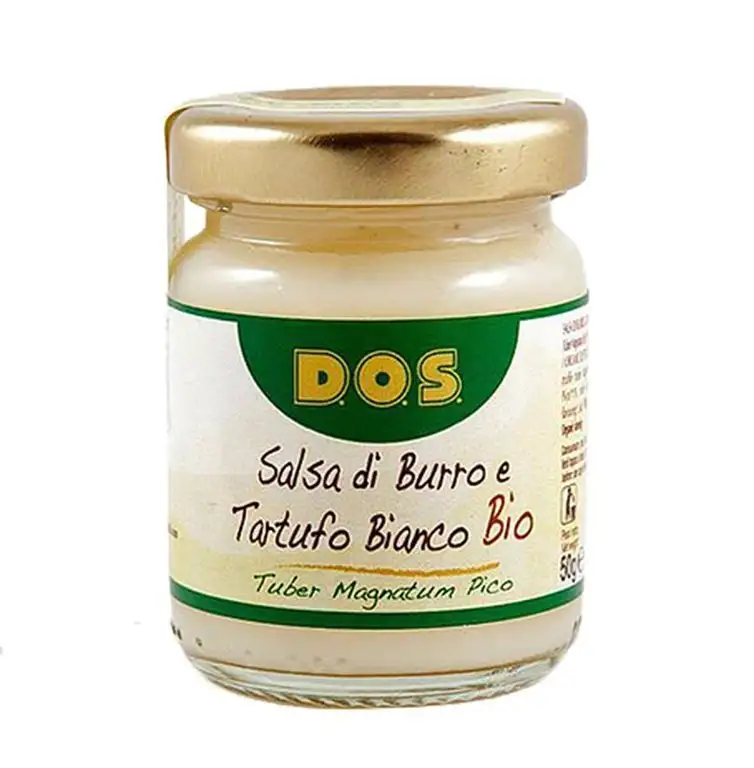 Tartufi di Fassia Bio Butter mit weißen Trüffeln, 50 g