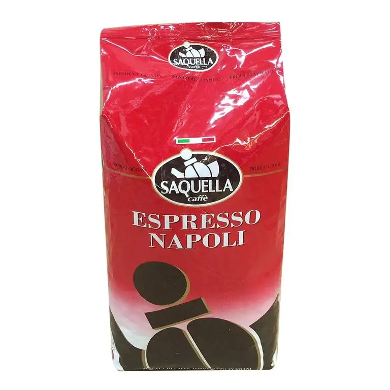 Saquella Caffe Saquella Espresso Napoli Bohnen, 1er Pack (1 x 1 kg)