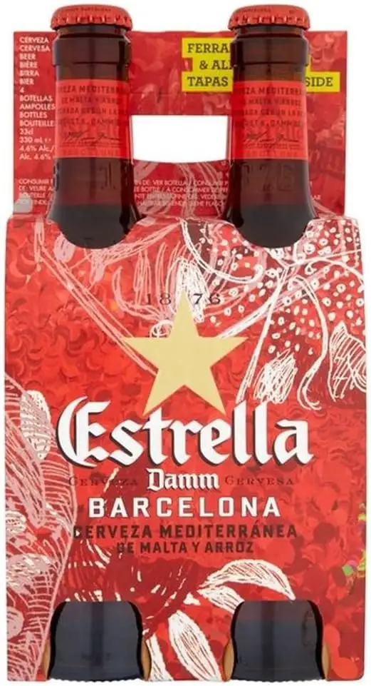 Estrella Damm 4 x 330ml