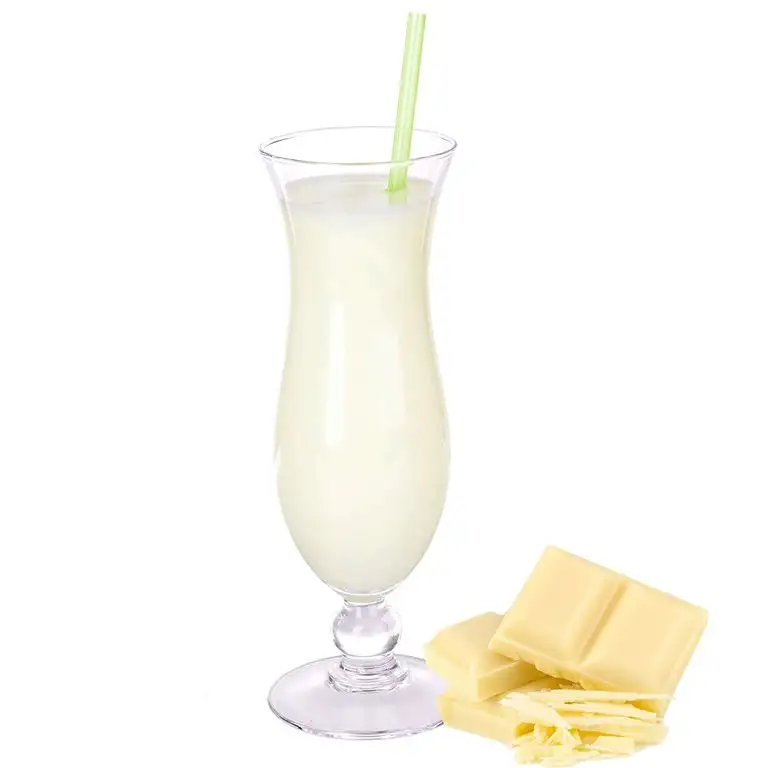 Weiße Schokolade Geschmack Milchshake Pulver Gino Gelati zum Milchshakes selber machen (1 kg)