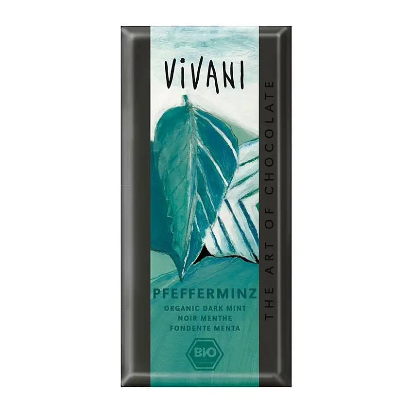 Vivani Pfefferminz-Schokolade (100 g) - Bio