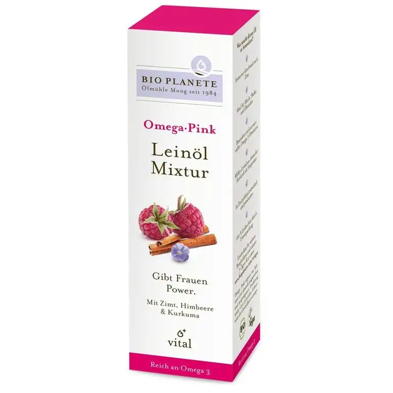 Bio Planete Bio Omega Pink Leinöl-Mixtur (1 x 100 ml)