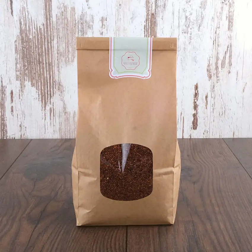 süssundclever.de® Bio Quinoa rot | 1,8 kg | Premium Qualität | plastikfrei und ökologisch-nachhaltig abgepackt