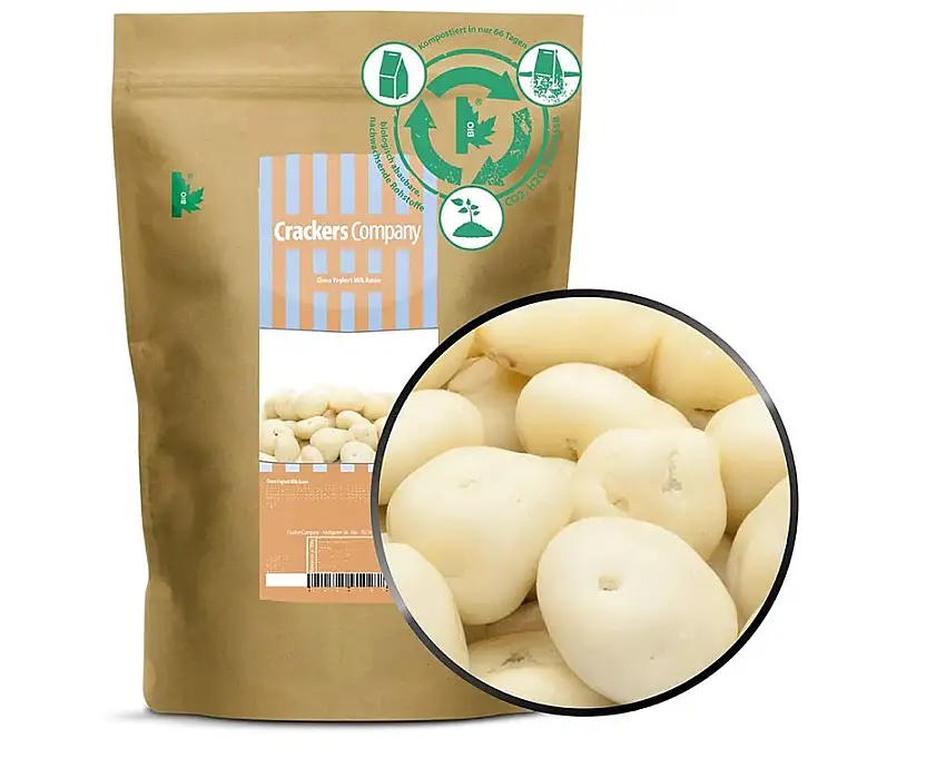 1 x 750g Fruchtige Jumbo Rosinen in Joghurt Schokolade glutenfrei