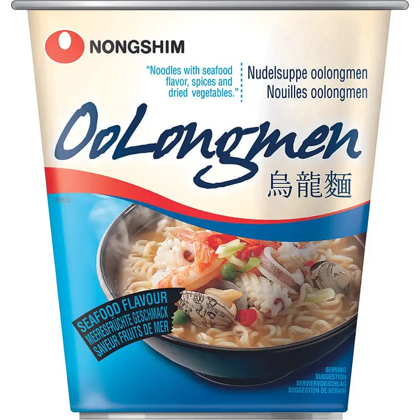 NONGSHIM - Oolongmen Cup Nudeln Meeresfrüchte - (1 X 75 GR)