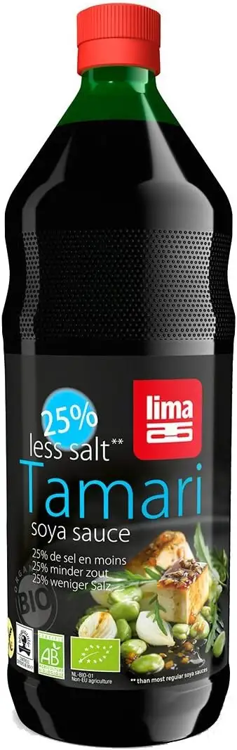 LIMA Tamari 25% weniger Salz, 1 L