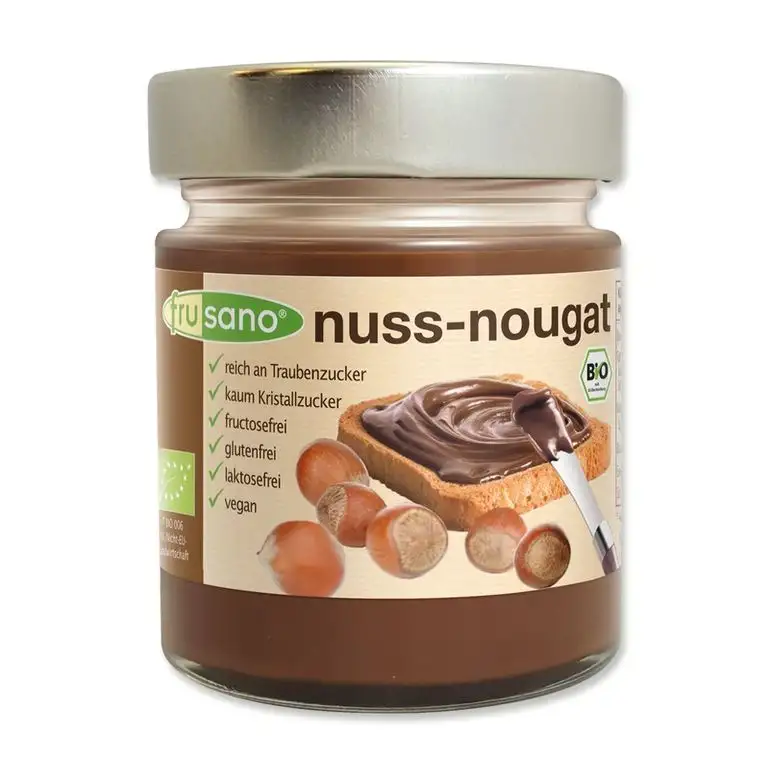 Frusano Bio Nuss-Nougat-Creme vegan, 2er Pack (2 x 180 g)