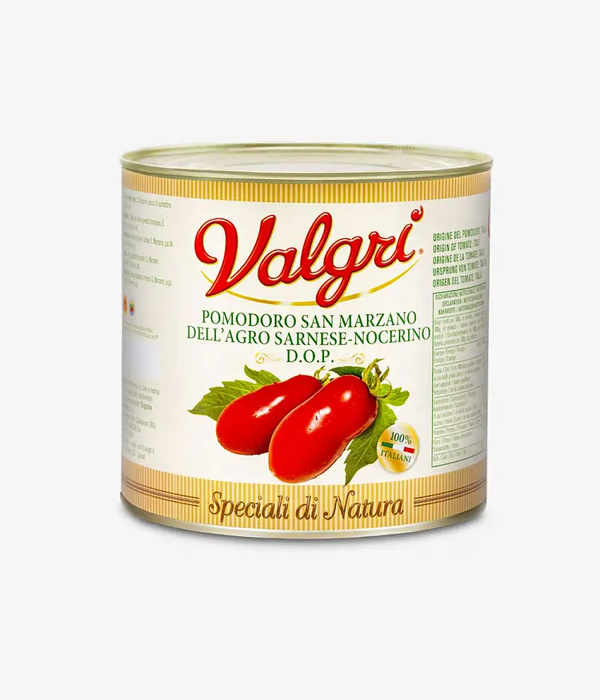 Geschälte Tomaten San Marzano DOP - 2500 gr VALGRI