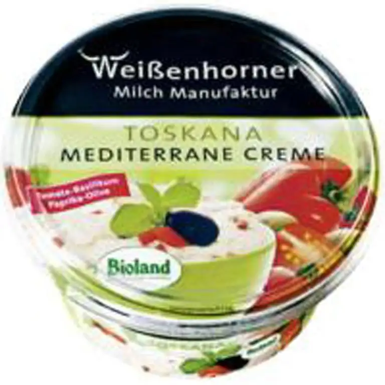 Weißenhorner Milch Manufaktur Bio Käsecreme "Toskana" (125 g)