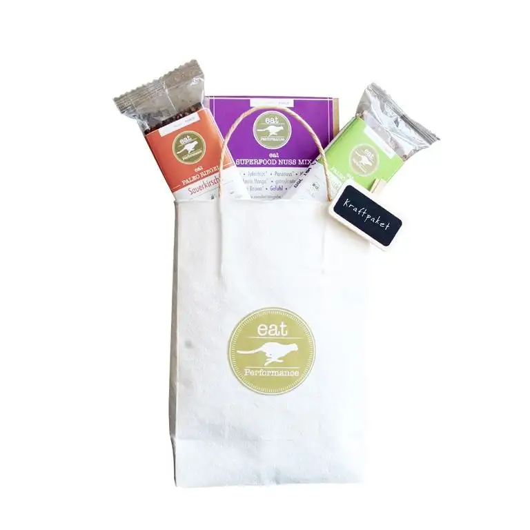 eat Performance® Kraftpaket (2 Riegel, 1 Superfood Nuss Mix) - Bio, Paleo, Ohne Zuckerzusatz, Glutenfrei, Laktosefrei, Aus 100% Natürlichen Zutaten