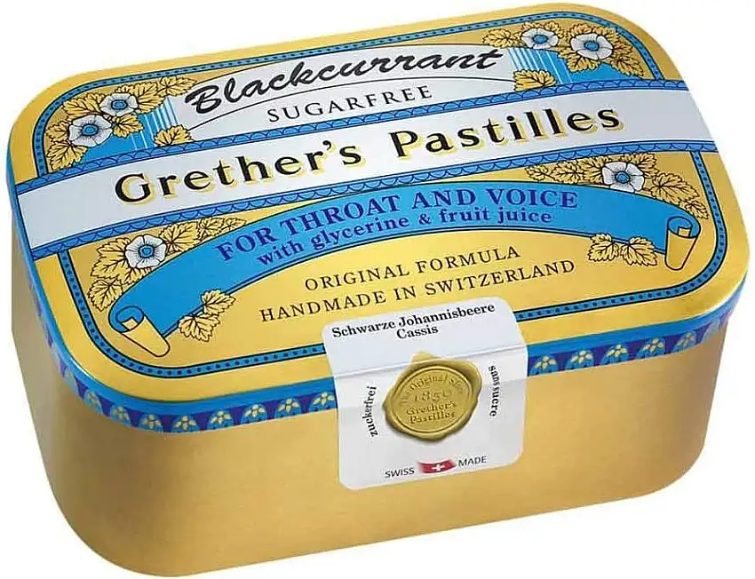 GRETHERS Blackcurrant Silber zf.Past.Dose 440 g