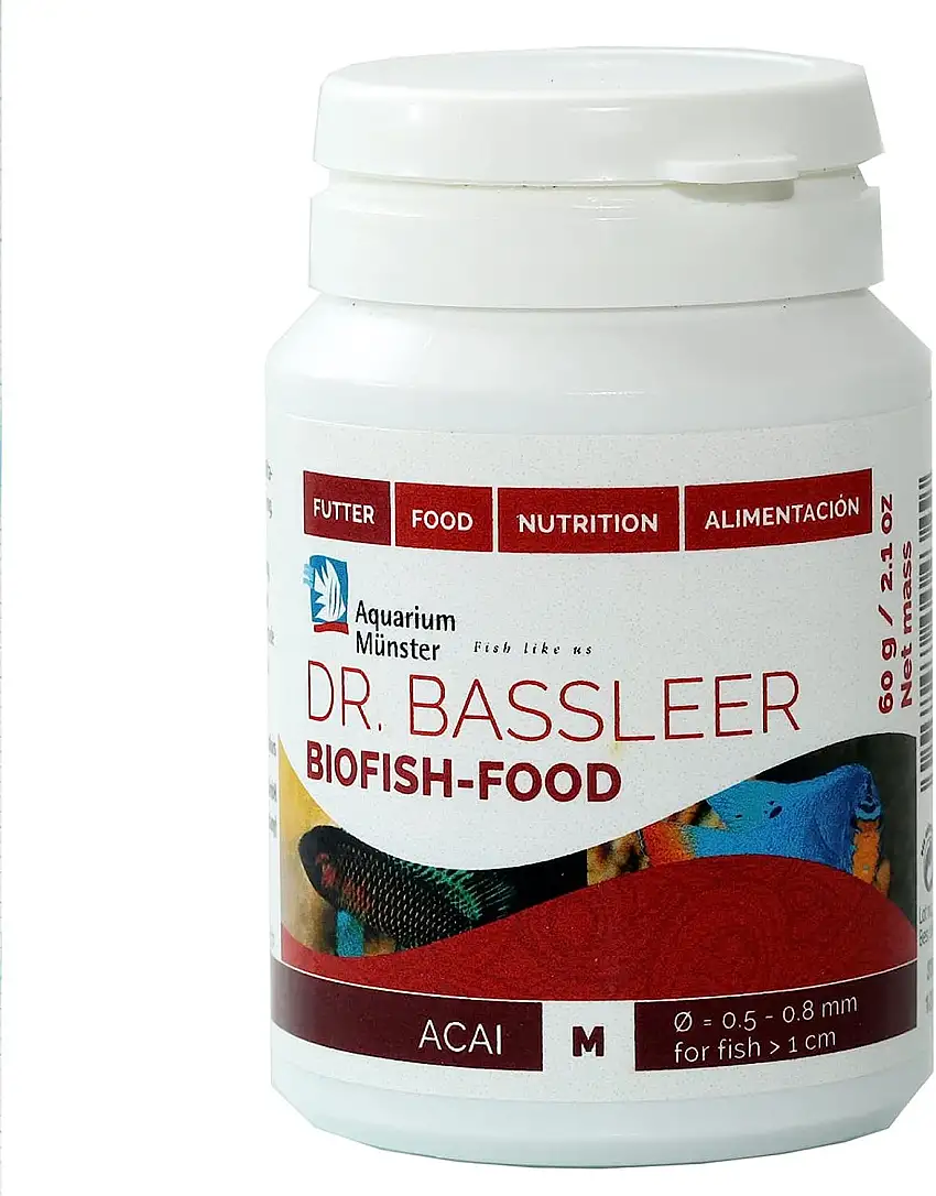 Dr. Bassleer Biofish Food acai "M" - 60 g