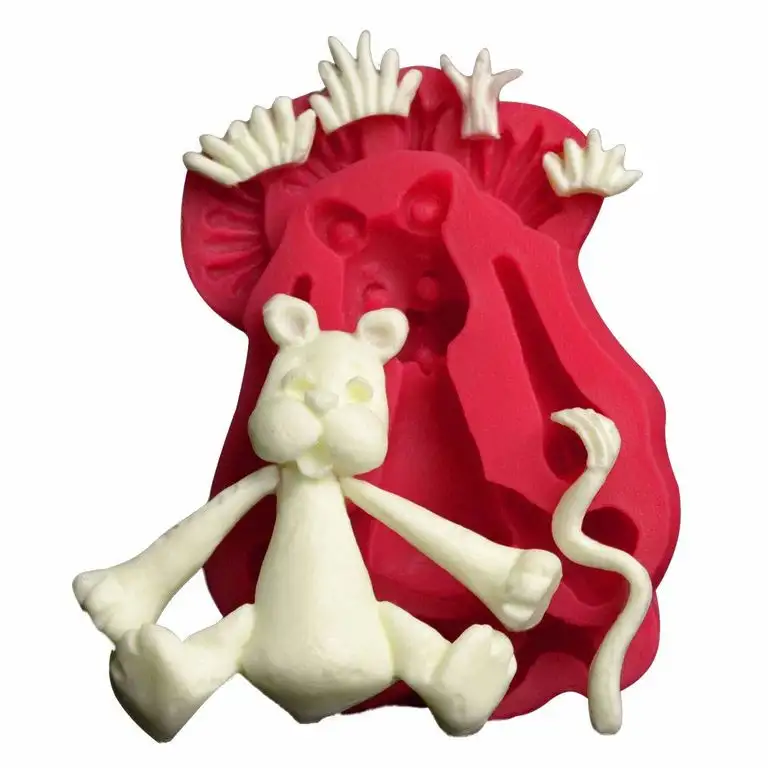 2D Löwe Silikonform
