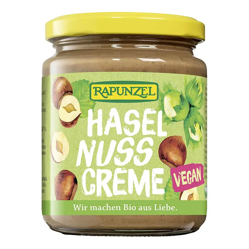 Rapunzel Haselnuss Creme, 2er Pack (2 x 250 g) - Bio