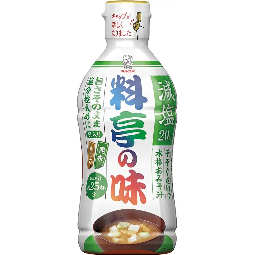 Marukome Japan liquid miso low salt 430g