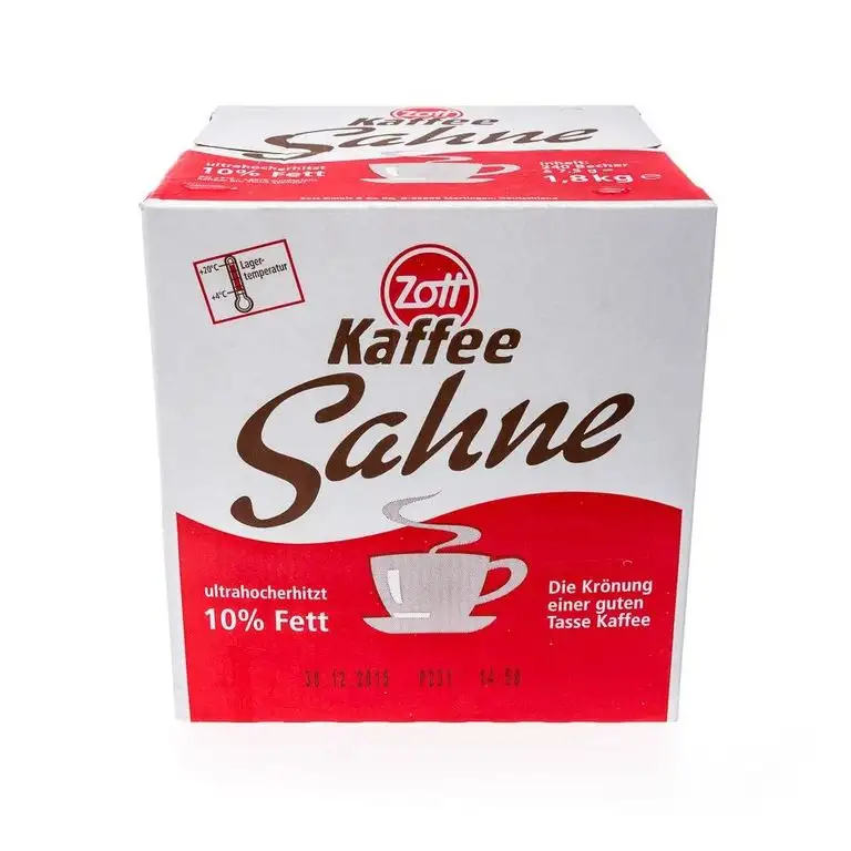Zott Kaffeesahne, Portionspackungen, 10 % Fett, (240 x 10 g Becher) - 240Portionen
