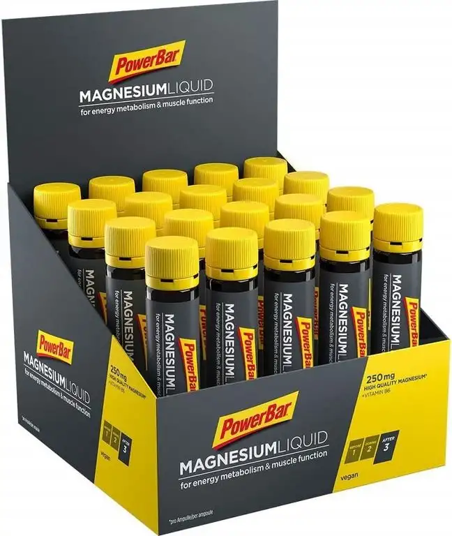 PowerBar Magnesium Liquid Ampullen 20x25ml - Supplement Ampoules