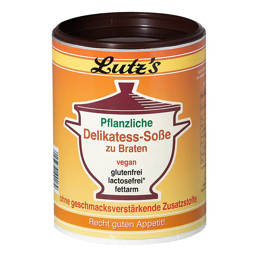 Delikatess-Soße zu Braten (500g Dose) - pflanzlich